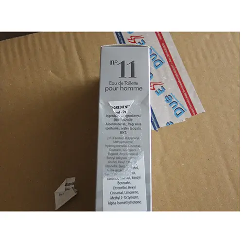 Photo de l’avis officiel: DolciSguardi profumi n°11 Eau de toilette — risque: Risque chimique