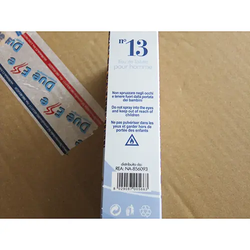 Photo de l’avis officiel: DolciSguardi profumi n° 13 Eau de toilette — risque: Risque chimique