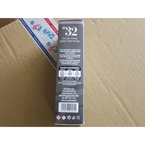 Photo de l’avis officiel: DolciSguardi profumi n° 32 Eau de toilette — risque: Risque chimique