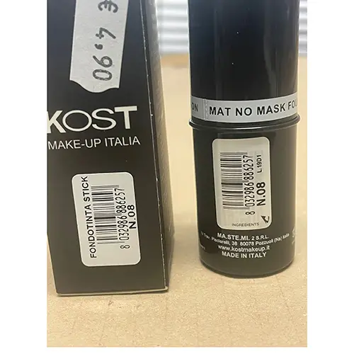 Photo de l’avis officiel: Kost Make Up Italia Fondation — risque: Risque chimique