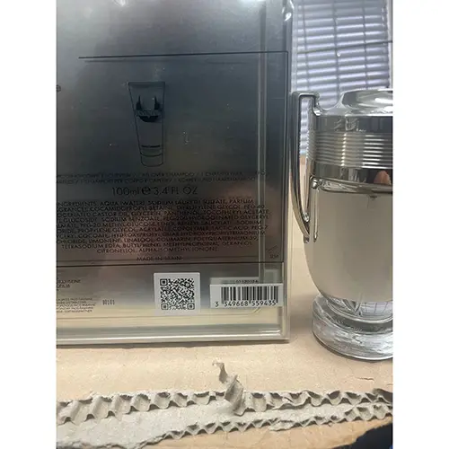 Photo de l’avis officiel: Paco Rabanne Invictus Ensemble cosmétique — risque: Risque chimique