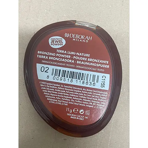 Photo de l’avis officiel: Deborah Terra lumi nature Poudre bronzante — risque: Risque chimique