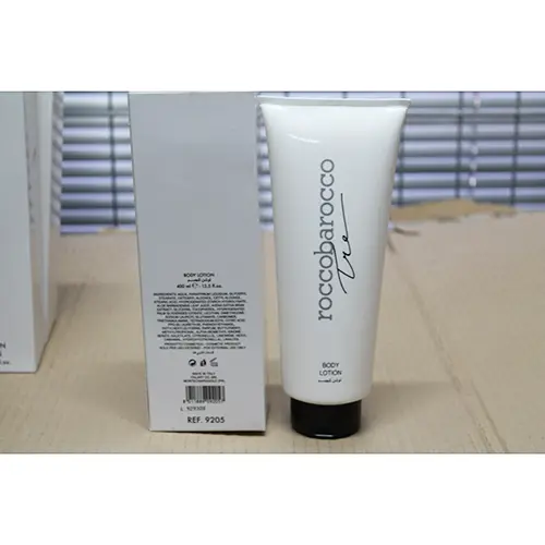 Photo de l’avis officiel: Rocco Barocco Tre Lotion pour le corps — risque: Risque chimique (A12/03586/24)