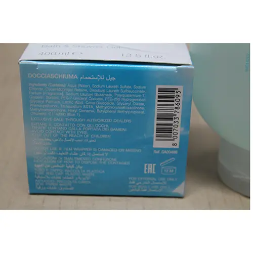 Foto dell’avviso ufficiale: Elementi di Byblos Aquamarine Bagnoschiuma — rischio: Rischio chimico