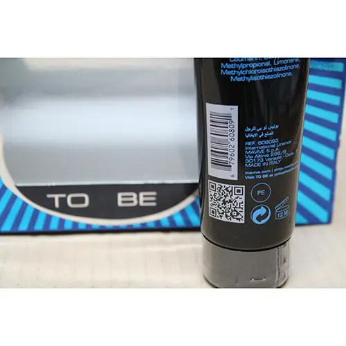Foto uit de officiële melding: Police To be Lichaamsshampoo — risico: Chemische risico's