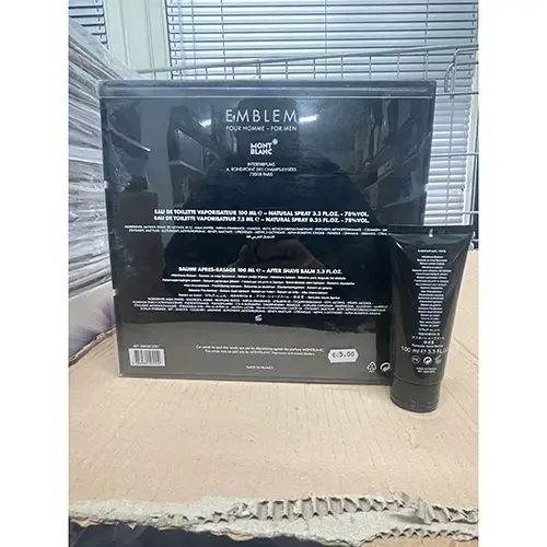 Photo de l’avis officiel: Montblanc Emblem Ensemble cosmétique — risque: Risque chimique