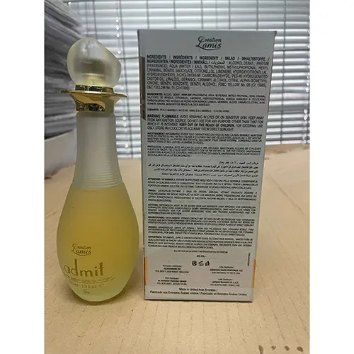 Photo de l’avis officiel: Creation lamis Admit Parfum — risque: Risque chimique (A12/03604/24)