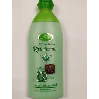 Foto uit de officiële melding: L'angelica Rivitalizzante con estratti naturali Douchecrème — risico: Chemische risico's