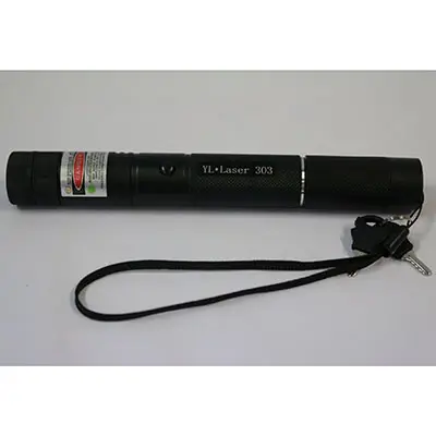 Photo from the official notice: Power Style Power Light / YL Laser 303 laser pointer — damage to sight risk