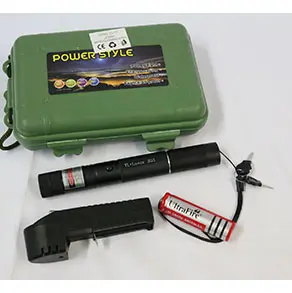 Photo from the official notice: Power Style Power Light / YL Laser 303 laser pointer — damage to sight risk