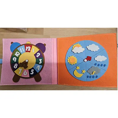 Foto dell’avviso ufficiale: colmanda Weicher Filz M...inkinder ab 1 2 3 4 Jahr New Libro per bambini — rischio: Ostruzione delle vie aeree
