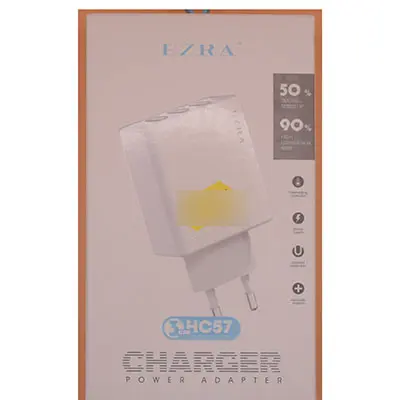 Foto dell’avviso ufficiale: EZRA USB WALL CHARGER, CHARGER POWER ADAPTER Caricabatterie USB — rischio: Scossa elettrica