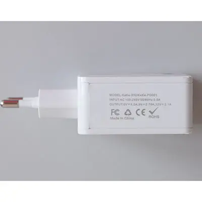 Photo de l’avis officiel: KeKe, XinHua Electronics Fast charger Chargeur USB — risque: Choc électrique