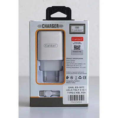 Photo de l’avis officiel: Earldom Charger Chargeur USB — risque: Choc électrique