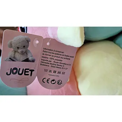 Photo de l’avis officiel: Jouet Jouet souple — risque: Étouffement