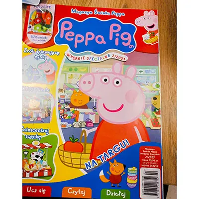 Foto do aviso oficial: Peppa Pig Brinquedo de plástico — risco: Engasgamento (A12/03647/24)