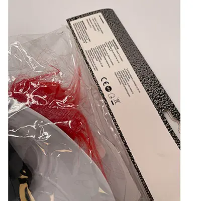Photo from the official notice: Hisab joker Scary clown led mask — environment risk