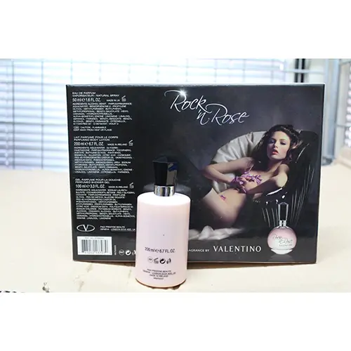 Photo de l’avis officiel: Valentino Rock'n Rose Ensemble cosmétique — risque: Risque chimique