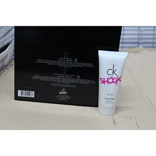Photo de l’avis officiel: Calvin Klein CK One Shock Ensemble cosmétique — risque: Risque chimique