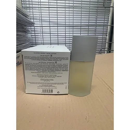 Photo de l’avis officiel: ISSEY MIYAKE Eau de toilette - Gel doccia Ensemble cosmétique — risque: Risque chimique