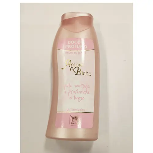 Photo de l’avis officiel: Comin parfum Amore e Psiche ph fisiologico Gel douche — risque: Risque chimique
