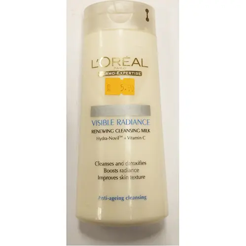 Foto dell’avviso ufficiale: L'OREAL Visible Radiance Latte detergente — rischio: Rischio chimico