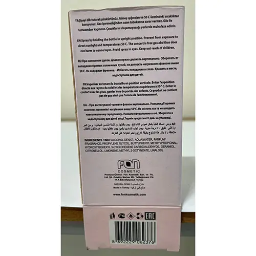Photo de l’avis officiel: Creation NO:2563 Parfum — risque: Risque chimique