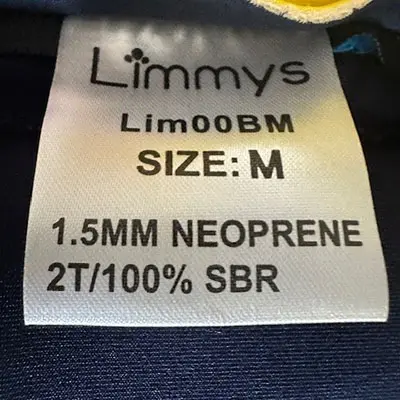 Foto aus der offiziellen Meldung: Limmys Buoyant aids for swimming instruction Schwimmweste — Risiko: Ertrinken
