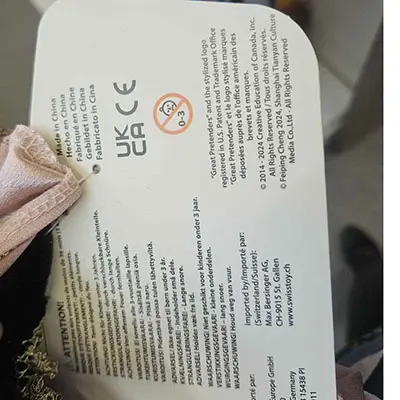 Foto uit de officiële melding: Great Pretenders Robe Pirate KIRA Fancy-jurk kostuum — risico: Brandwonden
