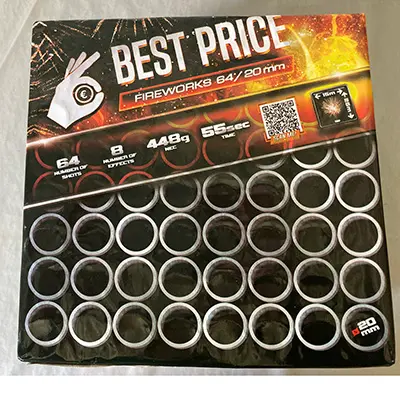 Photo from the official notice: KLASEK PYROTECHNICS Best Price fireworks — burns & damage to sight risk