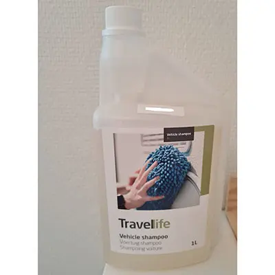 Photo de l’avis officiel: Travellife Vehicle Shampoo Solution de lavage de véhicules — risque: Risque chimique