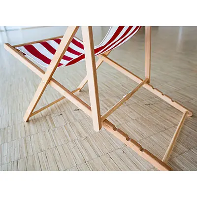 Photo de l’avis officiel: Nature Garden Solstol Chaise pliante — risque: Coincement & Blessures