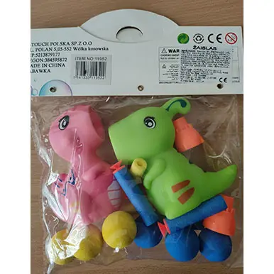 Foto do aviso oficial: Q-touch Baby Toys Conjunto de brinquedos de plástico — risco: Engasgamento