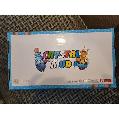 Foto dell’avviso ufficiale: Yilesi Toys CRYSTAL MUD Bava di giocattolo — rischio: Rischio chimico