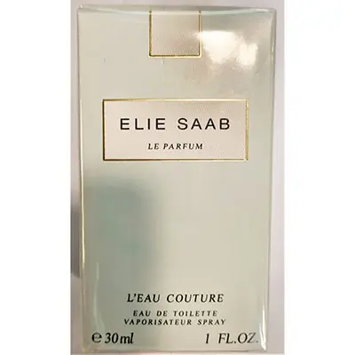 Photo de l’avis officiel: ELIE SAAB L'Eau Couture Eau de toilette — risque: Risque chimique