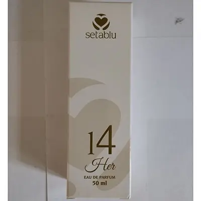 Photo de l’avis officiel: Setablu 14 Her Eau de toilette — risque: Risque chimique