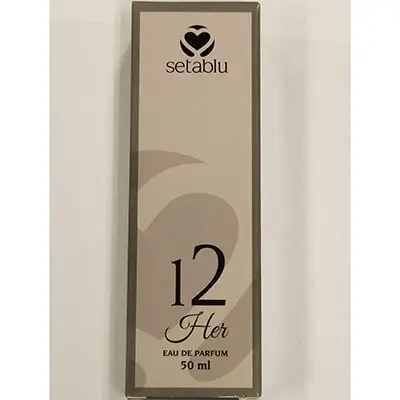 Photo de l’avis officiel: Setablu 12 Her Parfum — risque: Risque chimique