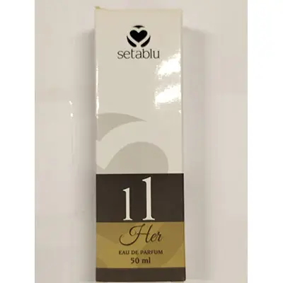 Photo de l’avis officiel: Setablu 11 Her Parfum — risque: Risque chimique