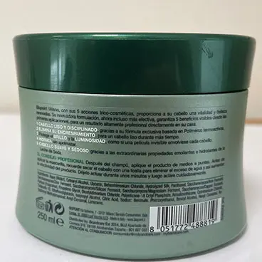 Photo de l’avis officiel: Biopoint Liso Total Mascarilla Masque capillaire — risque: Risque chimique