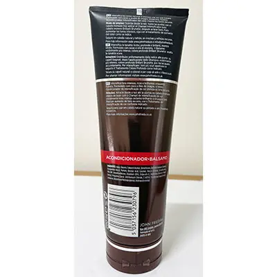 Photo from the official notice: John Frieda Brillant Brunette hair conditioner — chemical risk