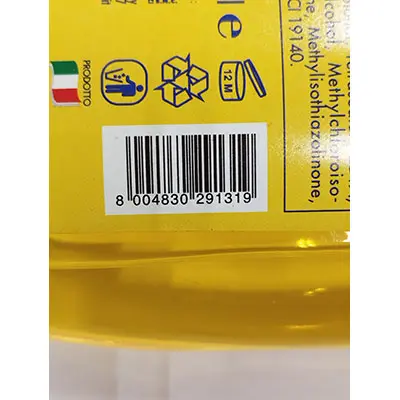 Photo de l’avis officiel: Natural Care Shampoo bimbo — risque: Risque chimique