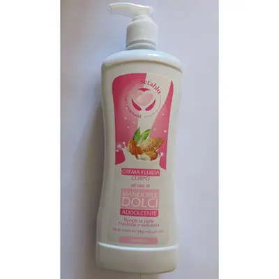 Foto aus der offiziellen Meldung: Setablu Crema fluida corpo all'olio di mandorle dolci Körperlotion — Risiko: Chemikalie