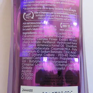 Foto dell’avviso ufficiale: Schwarzkopf Gliss Asia Straight Shampoo — rischio: Rischio chimico (SR/03787/24)