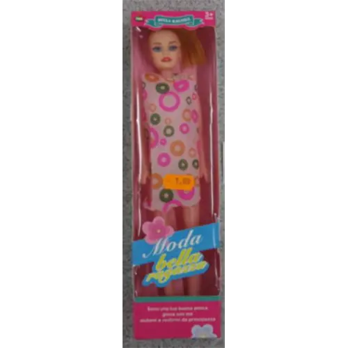 Foto do aviso oficial: Bella Ragazza Mile Moda Boneca — risco: Químico