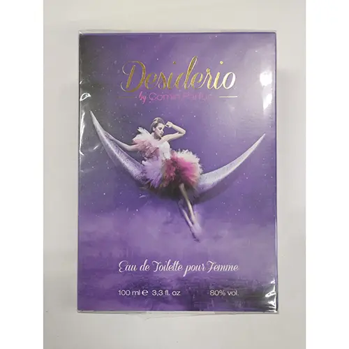 Photo de l’avis officiel: Comin parfum Desiderio Eau de toilette — risque: Risque chimique (SR/00007/25)