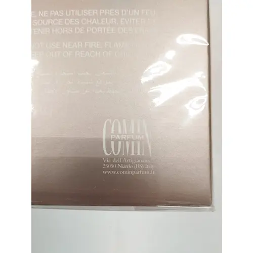 Photo de l’avis officiel: Comin parfum Eu lù Eau de toilette — risque: Risque chimique