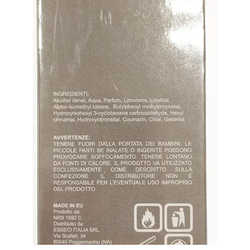 Photo de l’avis officiel: Setablu 25 Him Parfum — risque: Risque chimique