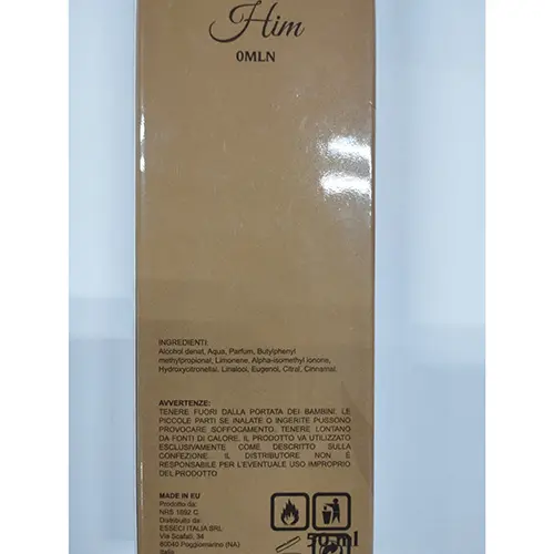 Photo de l’avis officiel: Setablu 23 Him Parfum — risque: Risque chimique