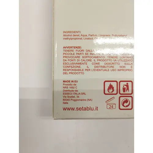 Foto dell’avviso ufficiale: Setablu 17 Her Profumo — rischio: Rischio chimico