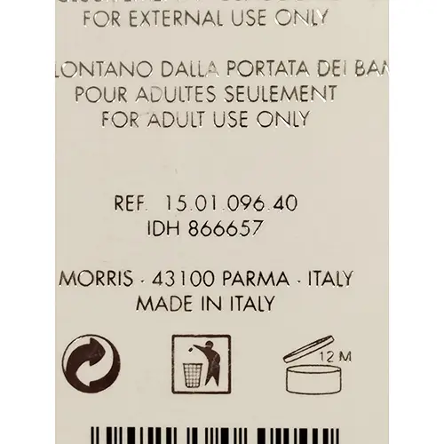 Photo de l’avis officiel: Morris Genny Mousse de bain — risque: Risque chimique